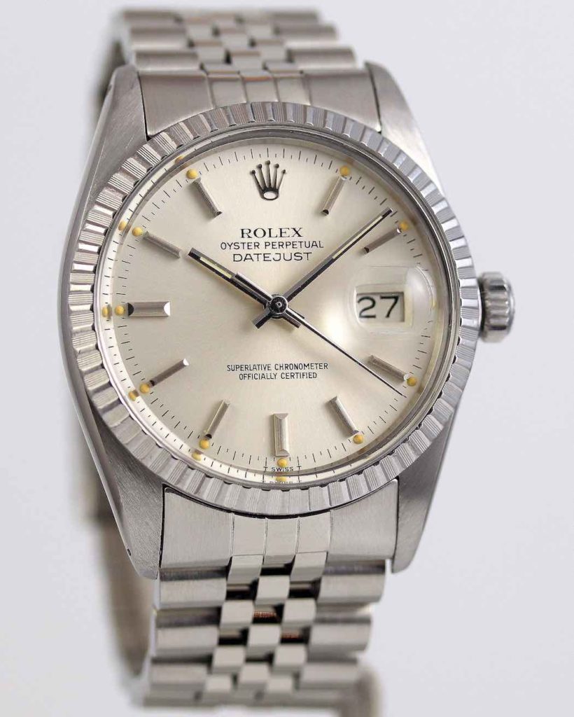 rolex datejust 36mm silver dial