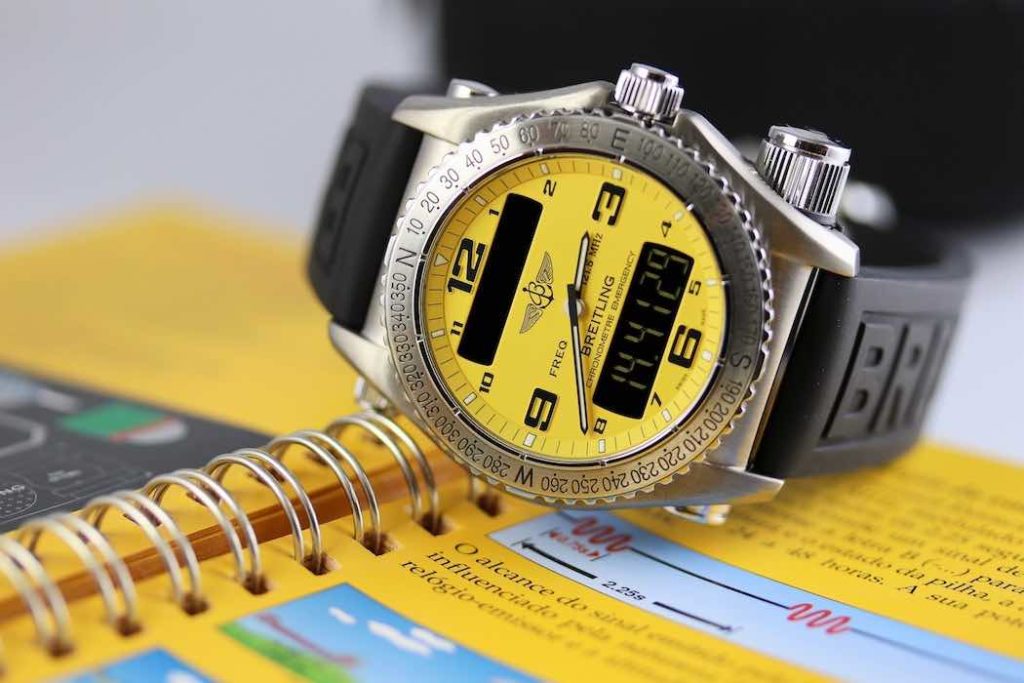 Présentoir De Démonstration Breitling Emergency - Accessoire Boutique Officiel, Vintage