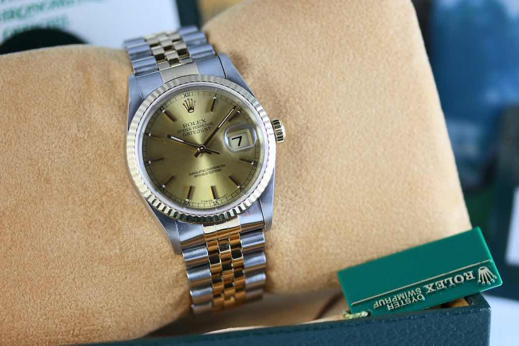 how to set a rolex datejust