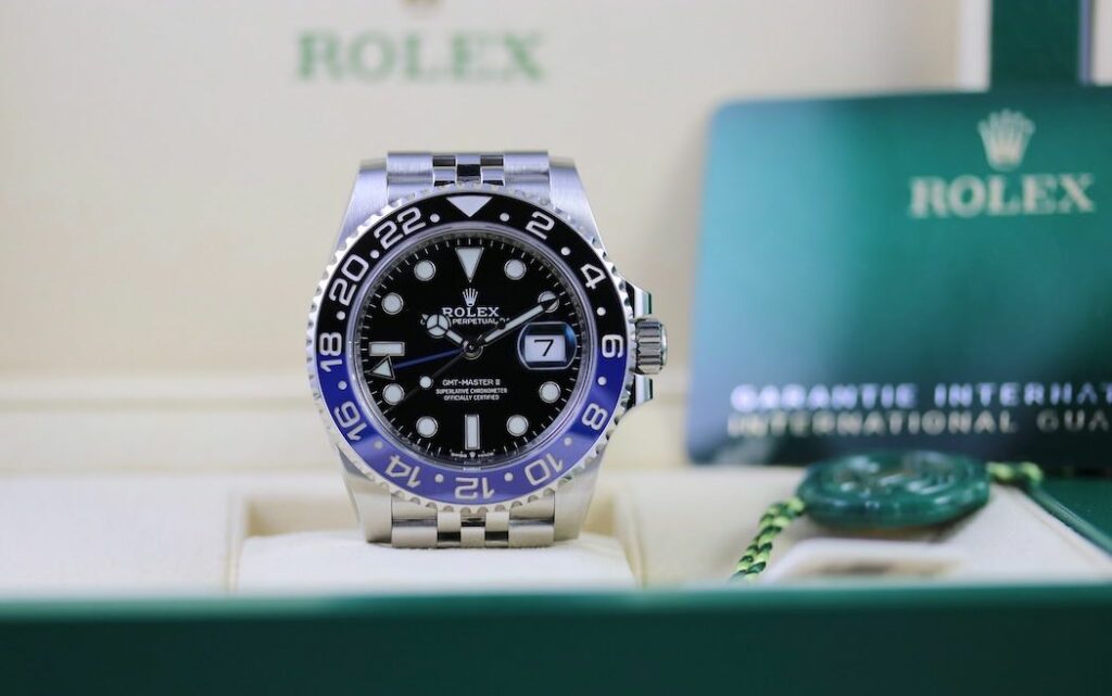 Rolex Batman GMTMaster II 2021 Man Vs Time