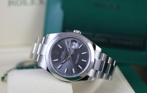 Rolex Datejust 41mm Rhodium Dial 2022 – Image 3