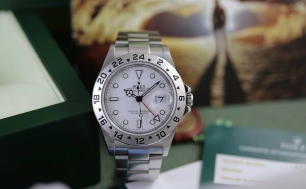 Rolex Explorer II Engraved Rehaut 3186 Caliber 2012 – Image 3