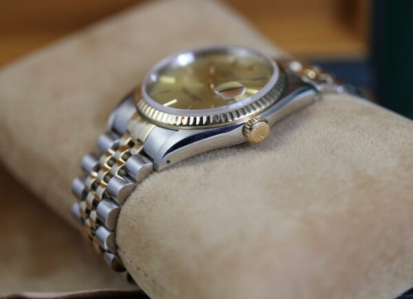 Rolex Datejust 36mm Or et Acier + Rolex Service 2025 – Image 6