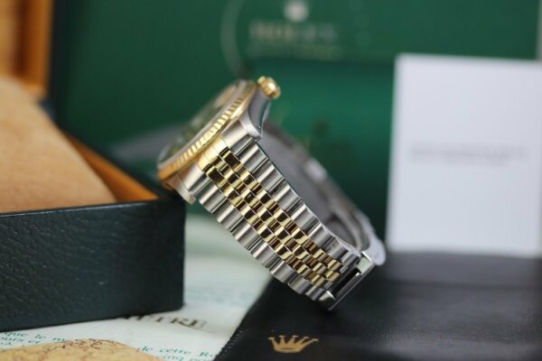 Rolex Datejust 36mm Or et Acier + Rolex Service 2025 – Image 8
