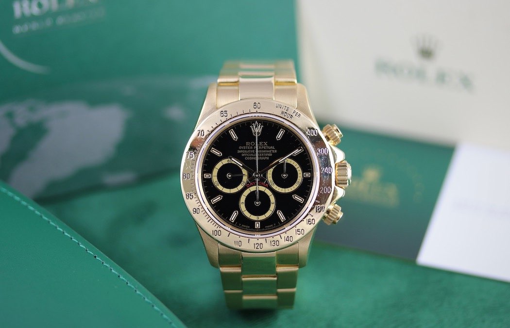 Rolex Daytona 16528 "Inverted 6" - Full Gold - Révision Rolex