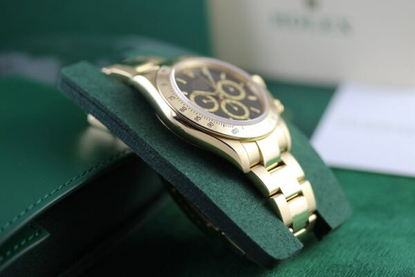 Rolex Daytona 16528 "Inverted 6" - Full Gold - Révision Rolex – Image 6