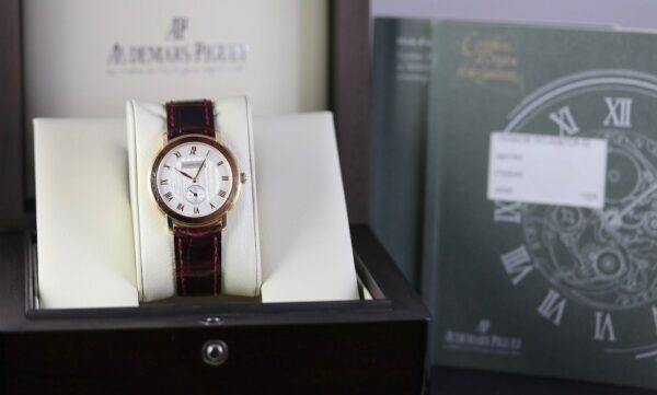 Audemars Piguet Jules Audemars 15056OR.OO.A067CR.02 – Or Rose 18K - Full Set – Image 11