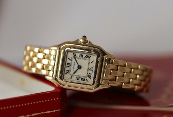 Cartier Panthère Or Jaune 18K - Full Set 1997 + Service Cartier 2025 – Image 4