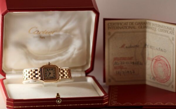 Cartier Panthère Or Jaune 18K - Full Set 1997 + Service Cartier 2025 – Image 10