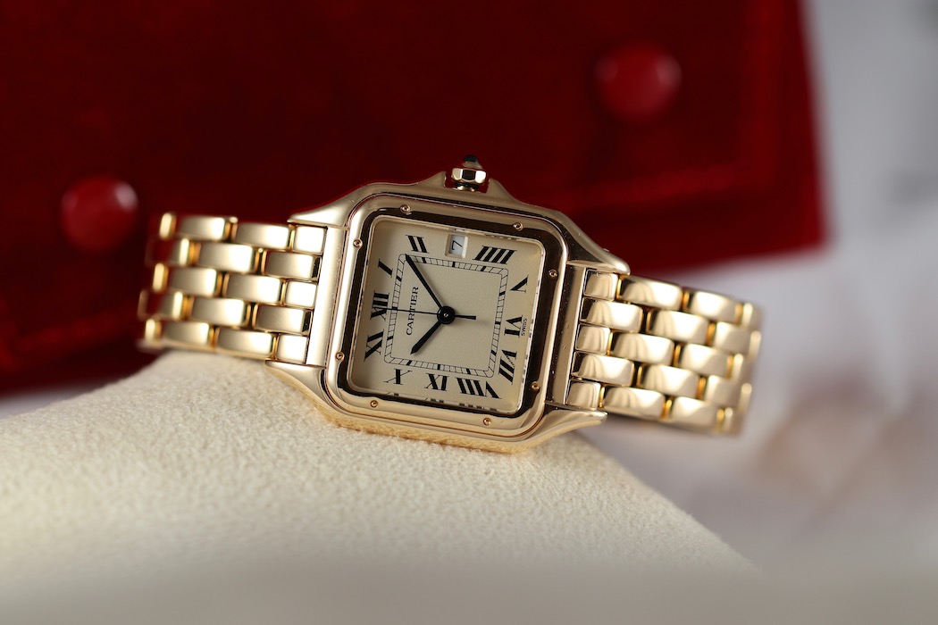Cartier Panthère réf. 8839 - Or Jaune 18K - Pochette & Facture de Révision Cartier