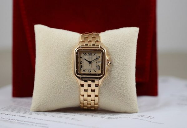 Cartier Panthère réf. 8839 - Or Jaune 18K - Pochette & Facture de Révision Cartier – Image 10