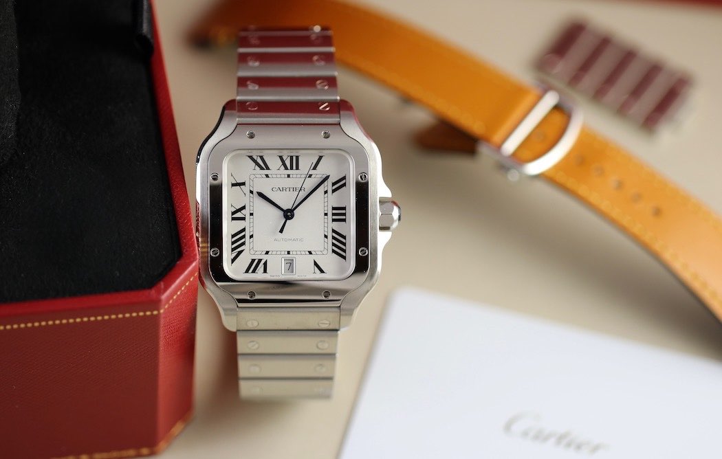 Cartier Santos de Cartier Large Full Set