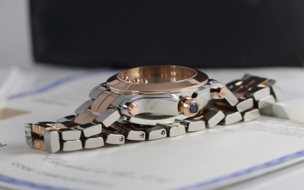 Chopard Happy Sport 278488-9002 – 7 Diamants – Cadran Nacre – Papiers – Image 10