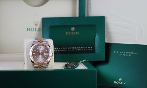 Rolex Rolex Datejust 41 – Réf. 126331 – Or Rose & Acier – Année 2022 – Image 13