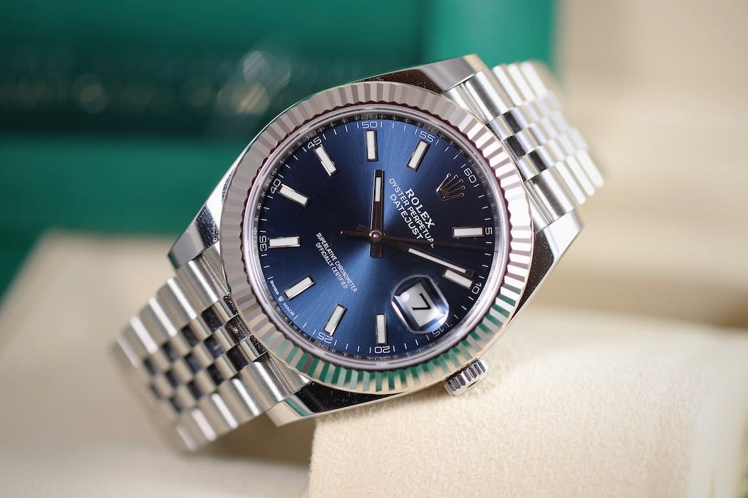 Rolex Datejust 41 – Cadran Bleu – Jubilé – Réf. 126334 – Full Set 2021