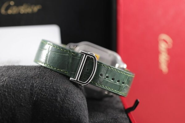 Cartier Santos de Cartier - Cadran Vert - Réf. WSSA0062 - 2024 – Image 12