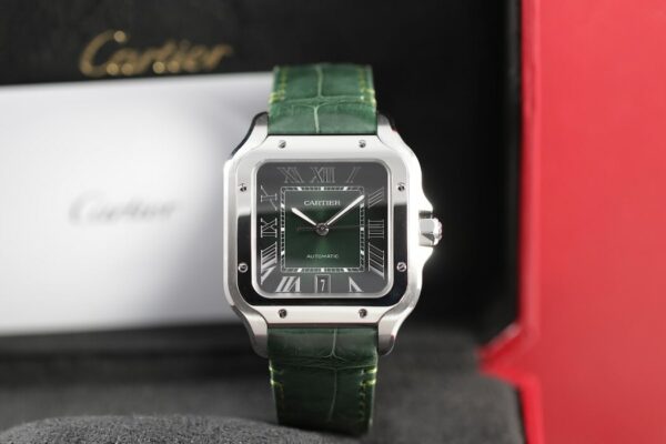Cartier Santos de Cartier - Cadran Vert - Réf. WSSA0062 - 2024 – Image 3