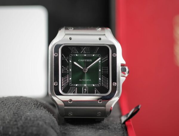 Cartier Santos de Cartier - Cadran Vert - Réf. WSSA0062 - 2024 – Image 4