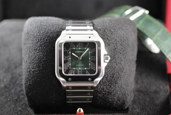 Cartier Santos de Cartier - Cadran Vert - Réf. WSSA0062 - 2024 – Image 5