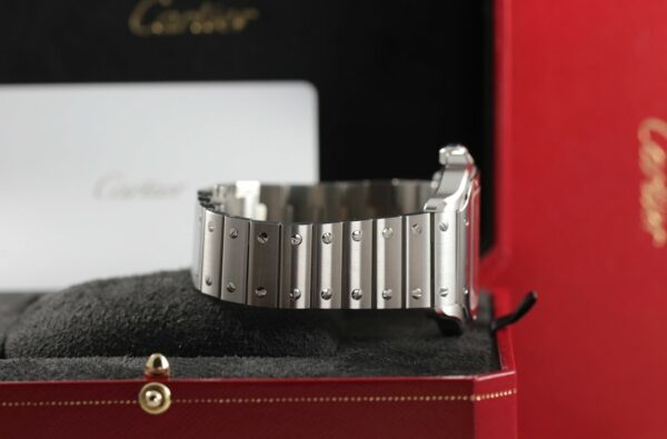 Cartier Santos de Cartier - Cadran Vert - Réf. WSSA0062 - 2024 – Image 9