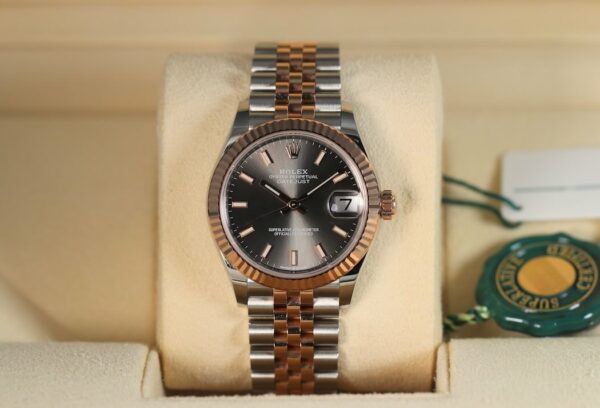 Rolex Datejust 31mm – Réf. 278271 – Or Rose & Acier – Image 3