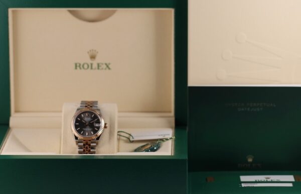 Rolex Datejust 31mm – Réf. 278271 – Or Rose & Acier – Image 9