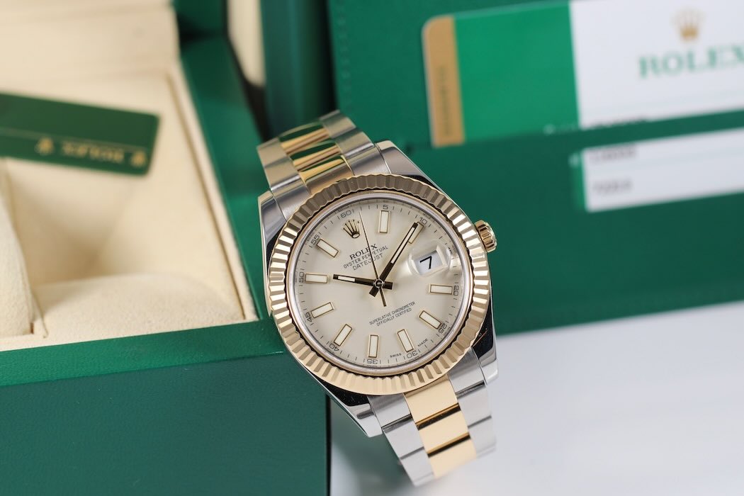 Rolex Datejust II – Réf. 116333 – Cadran Ivoire – Année 2015 – Full Set