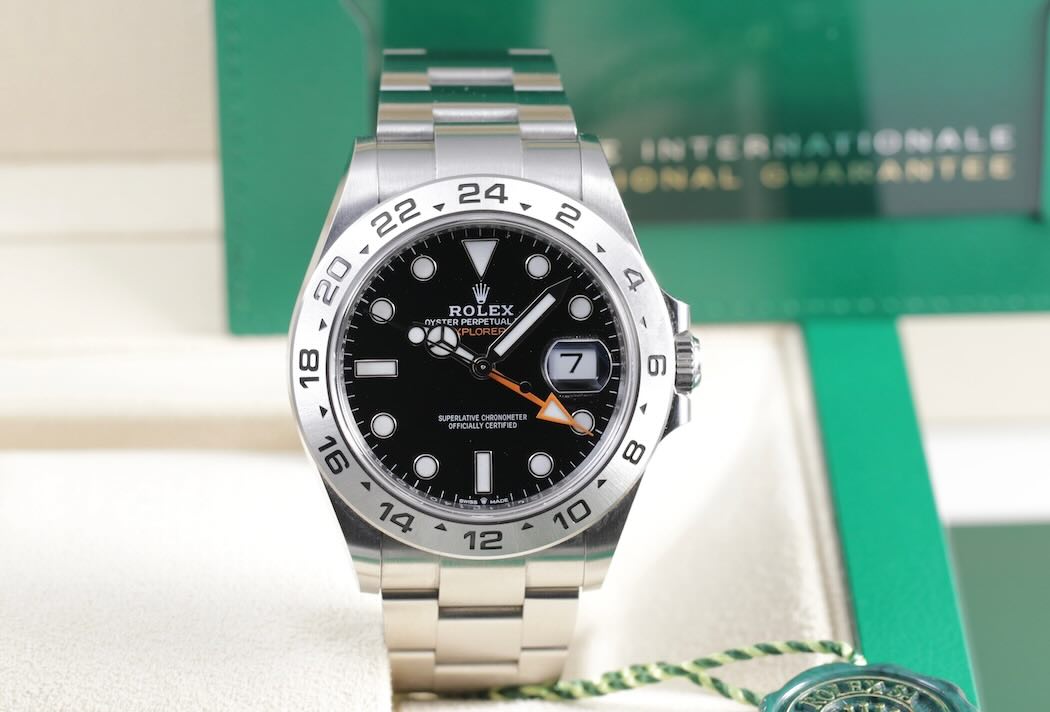 Rolex Explorer II 226570 – Cadran Noir – Année 2024 – Full Set