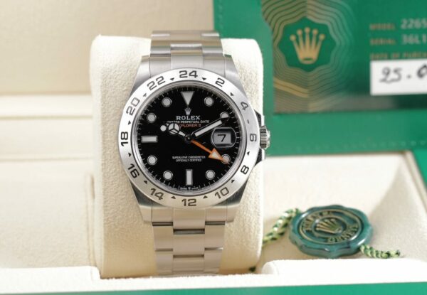Rolex Explorer II 226570 – Cadran Noir – Année 2024 – Full Set – Image 5