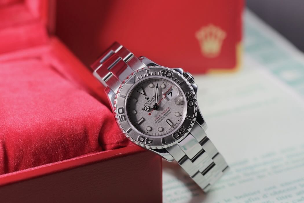 Rolex Yacht-Master 169622 – Lady 29mm – 2003 – Full Set + Facture d’époque