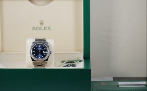 Rolex Datejust 36mm– Réf. 116234 – Cadran Bleu – 2016 – Full Set – Image 10