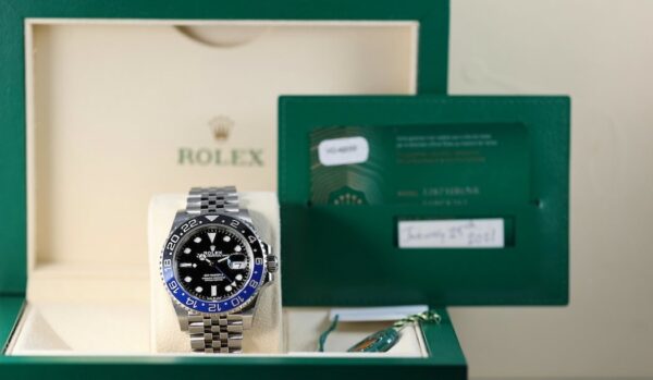 Rolex GMT-Master II 126710BLNR “Batman” – 2021 – Full Set – Excellent état – Image 13
