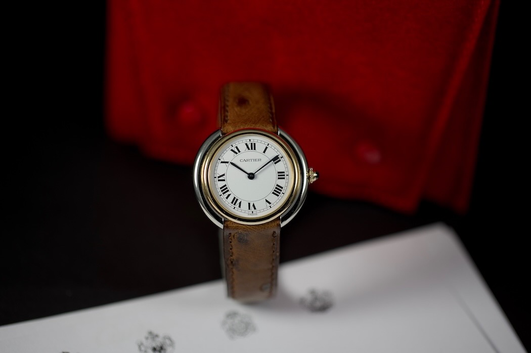 Cartier Vendôme 78211 – Or jaune & or blanc – Service complet Cartier (10/2025) – Image 12