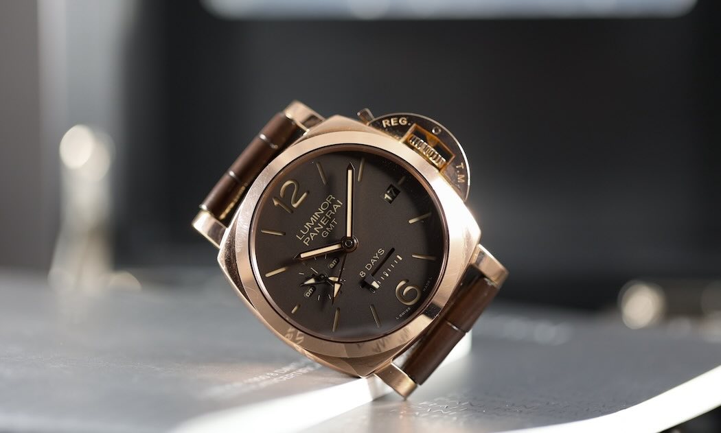 Panerai Luminor Marina PAM00576 – 8 Jours GMT – 2015 – Boîte & Papiers – OP6983