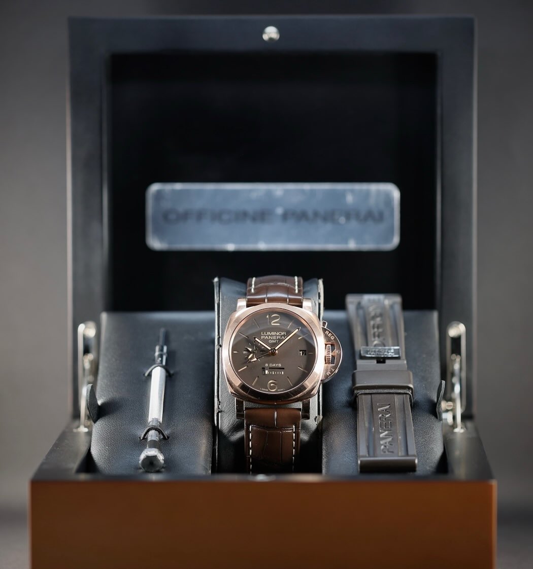 Panerai Luminor Marina PAM00576 – 8 Jours GMT – 2015 – Boîte & Papiers – OP6983 – Image 12