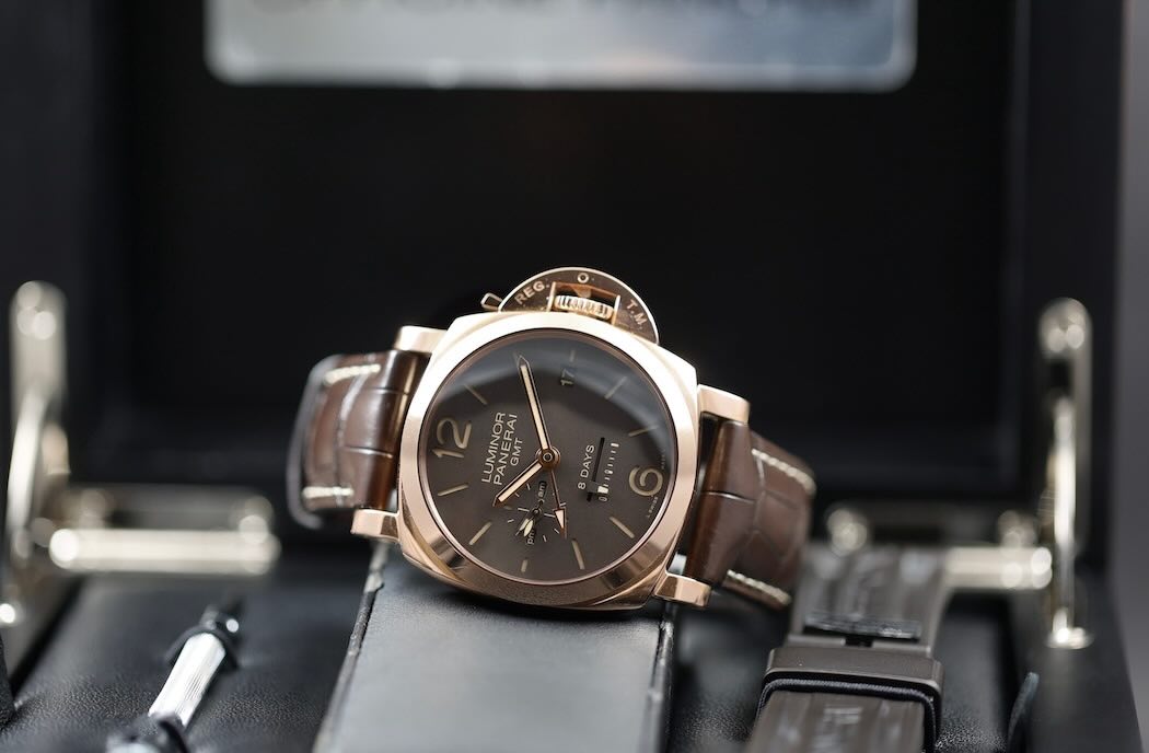 Panerai Luminor Marina PAM00576 – 8 Jours GMT – 2015 – Boîte & Papiers – OP6983 – Image 4