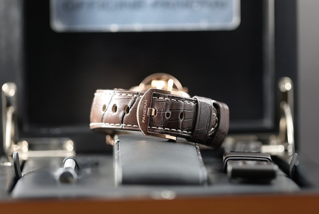 Panerai Luminor Marina PAM00576 – 8 Jours GMT – 2015 – Boîte & Papiers – OP6983 – Image 9