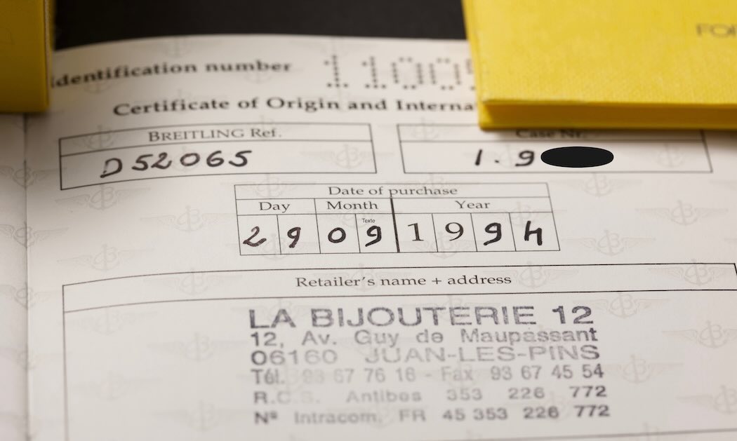Breitling J-Class D52065 – Acier & Or – Cadran Blanc – Lunette Bleue – Full Set 1994 – Image 10