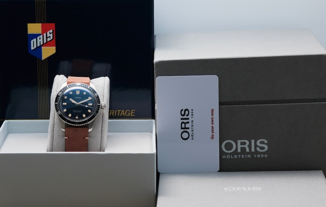 Oris Divers Sixty-Five 40mm Blue – 2024 – Full Set – État quasi neuf – Image 12