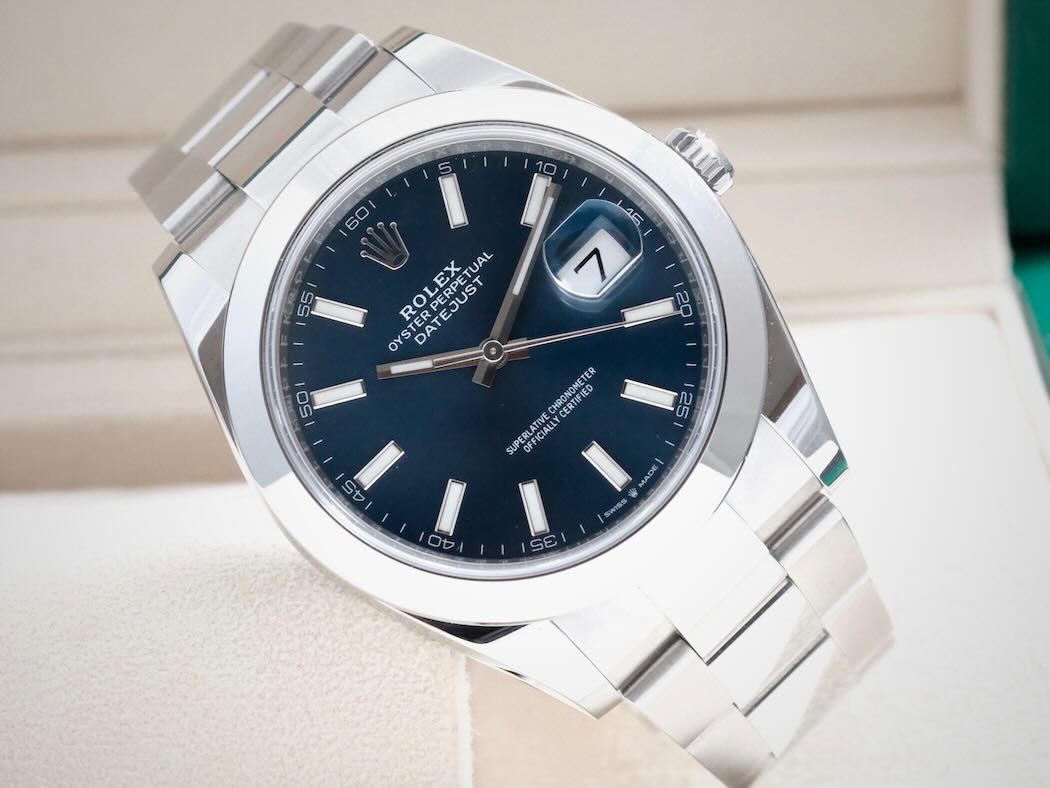 Rolex Datejust 41mm – Ref. 126300 – Cadran Bleu – Juin 2021 – Full Set – Image 5