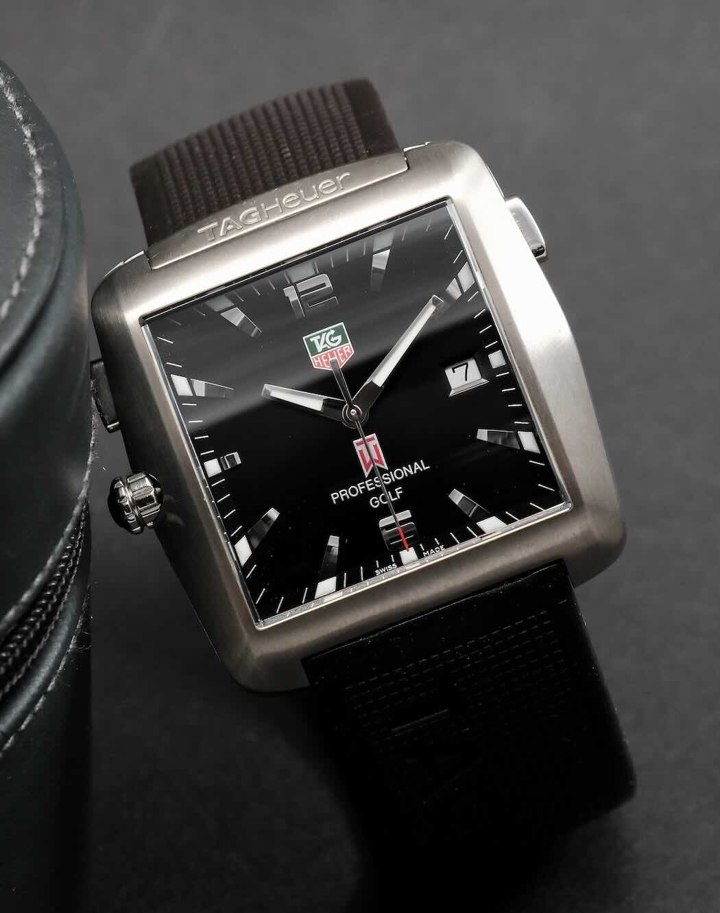 TAG Heuer Professional Golf Tiger Woods WAE1110 – Édition Limitée 8000 ex – Full Set