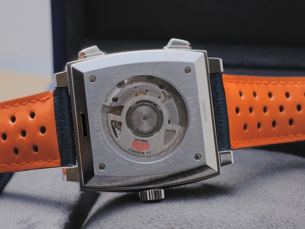 TAG Heuer Monaco Gulf Calibre 11 Automatic – Full Set 11/2019 – Excellent état – Image 8