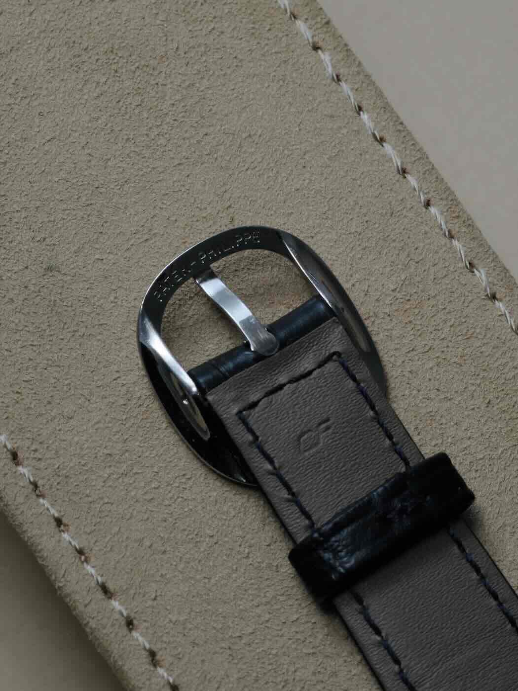 Patek Philippe Ellipse réf. 3548 – Or blanc – Cadran bleu soleil – Image 14