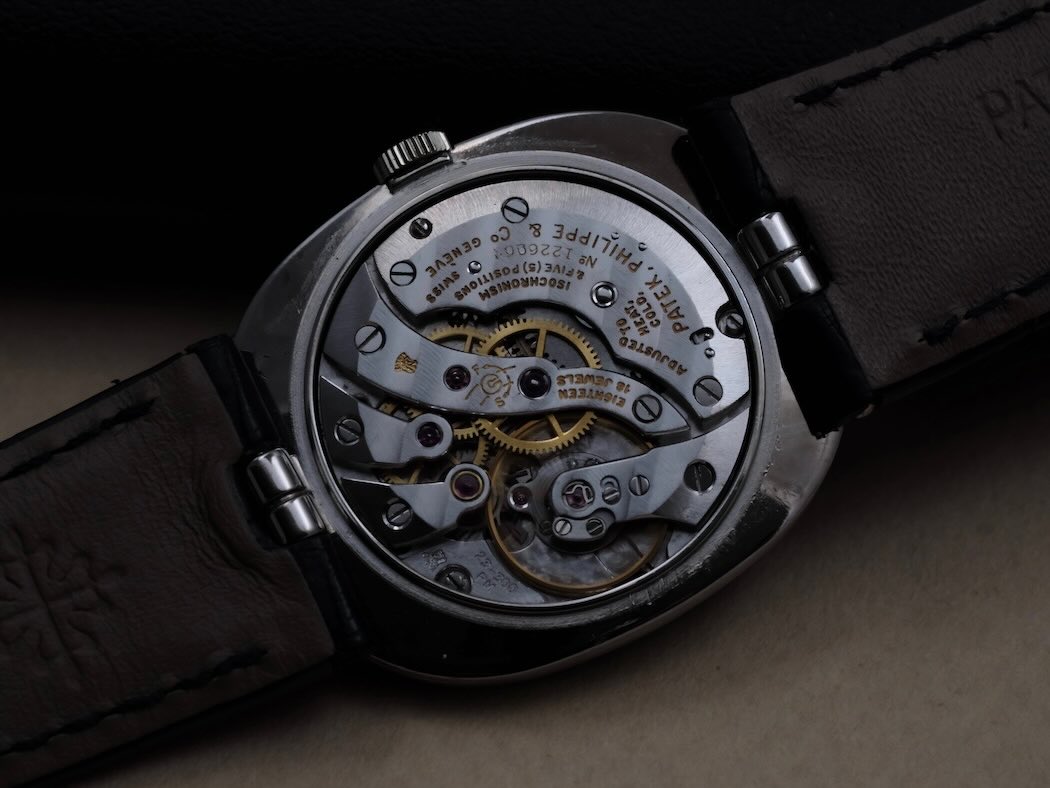 Patek Philippe Ellipse réf. 3548 – Or blanc – Cadran bleu soleil – Image 15