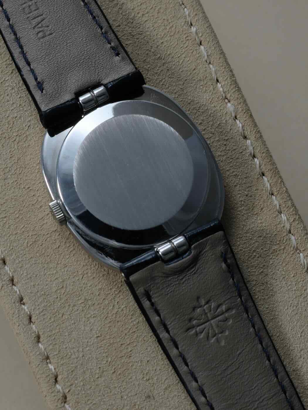 Patek Philippe Ellipse réf. 3548 – Or blanc – Cadran bleu soleil – Image 7