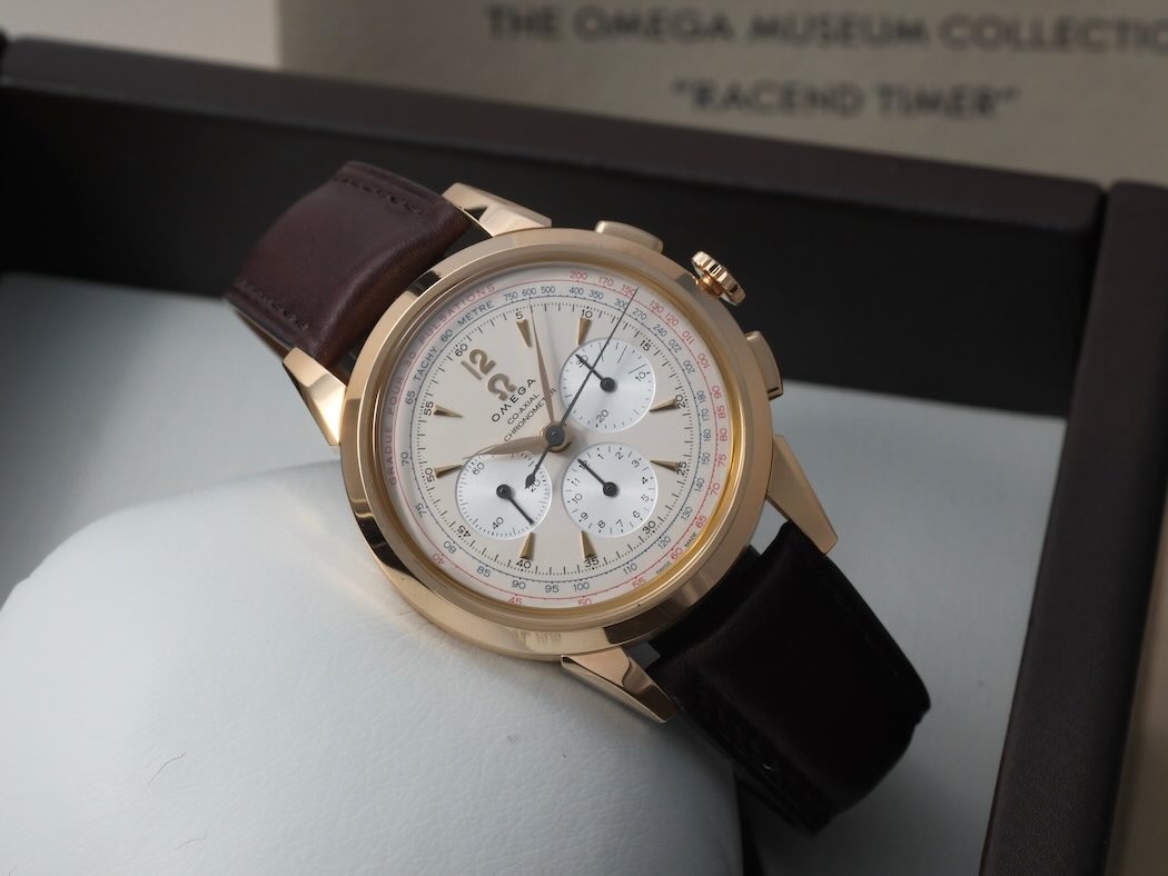 Omega Museum Collection 1949 Chronographe Co-Axial Or Rose – Série limitée à 1 949 exemplaires – Image 3