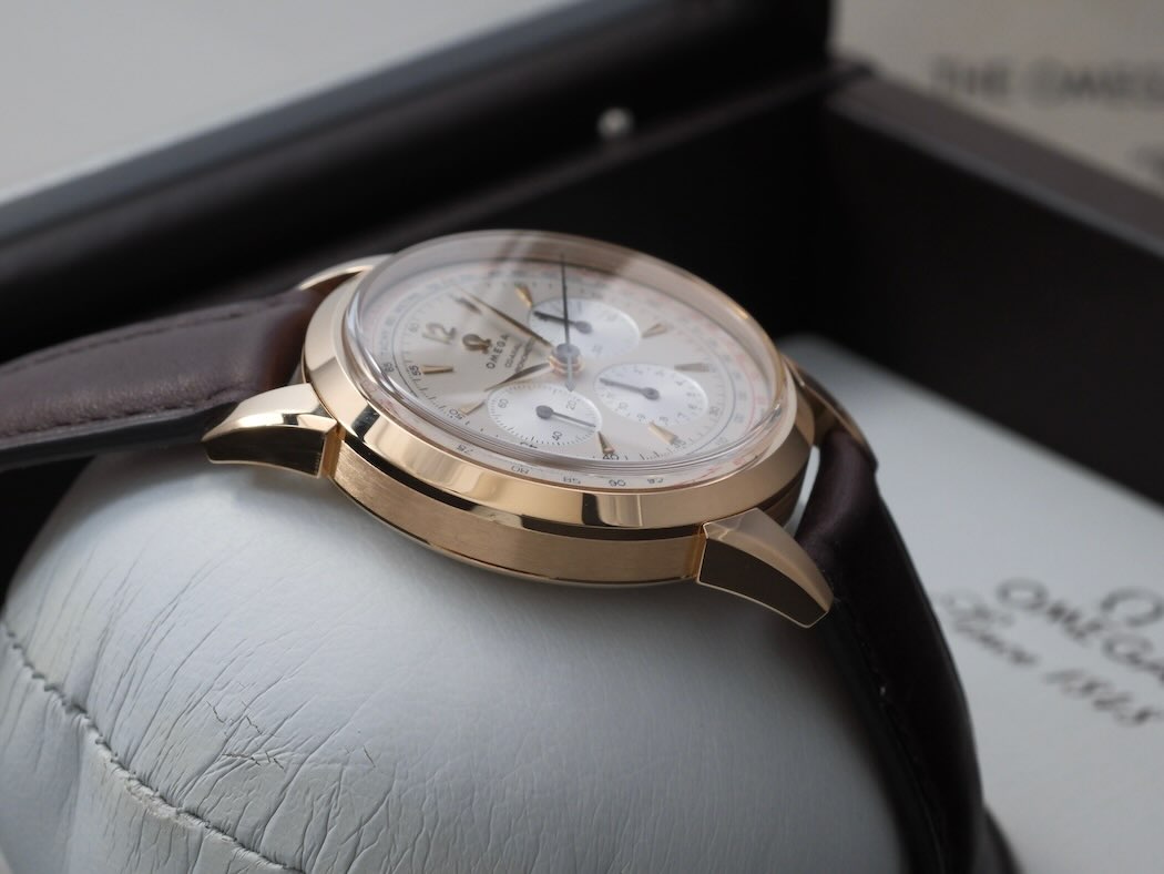 Omega Museum Collection 1949 Chronographe Co-Axial Or Rose – Série limitée à 1 949 exemplaires – Image 7