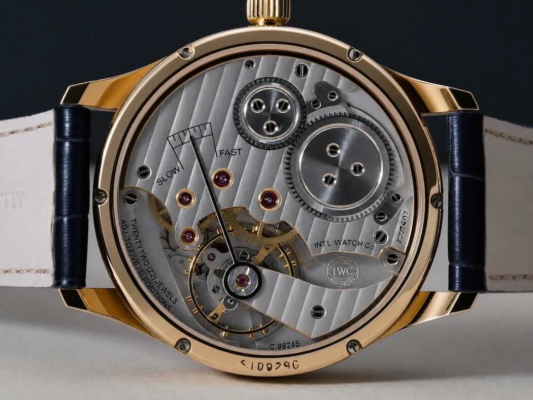 IWC Portugieser Regulateur IW544402 – Or Rose 18K – Calibre 98245 – Image 10