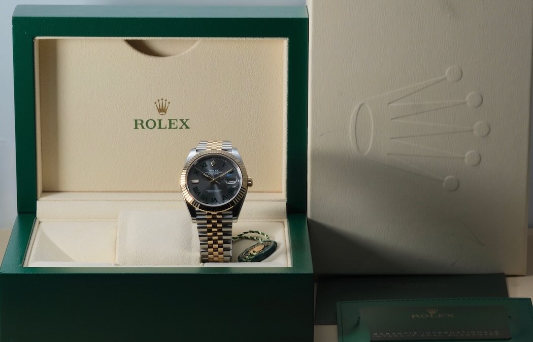 Rolex Datejust 41 Wimbledon Ref. 126333 Full Set – Image 12