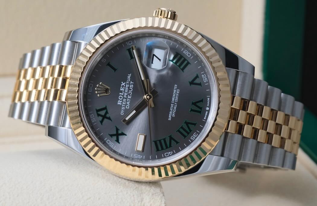 Rolex Datejust 41 Wimbledon Ref. 126333 Full Set – Image 4